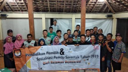 Sosialisasi Pemilu 2019 Relawan Demokrasi